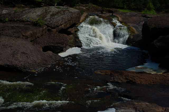 Black River Harbor and Recreation area waterfall